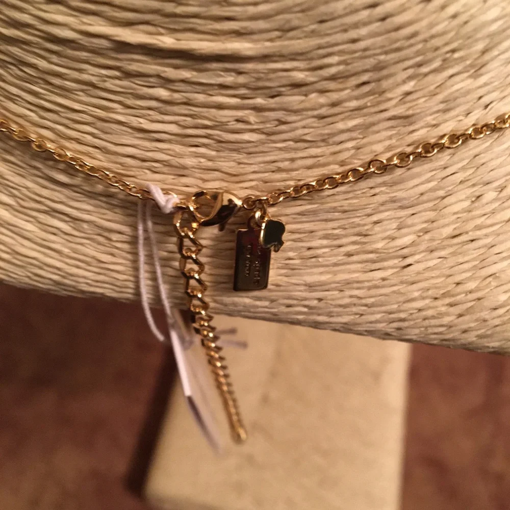 KATE SPADE NEW YORK NWT AUTHENTIC  ‘INTO THE WOOD’ FOX PENDANT NECKLACE.